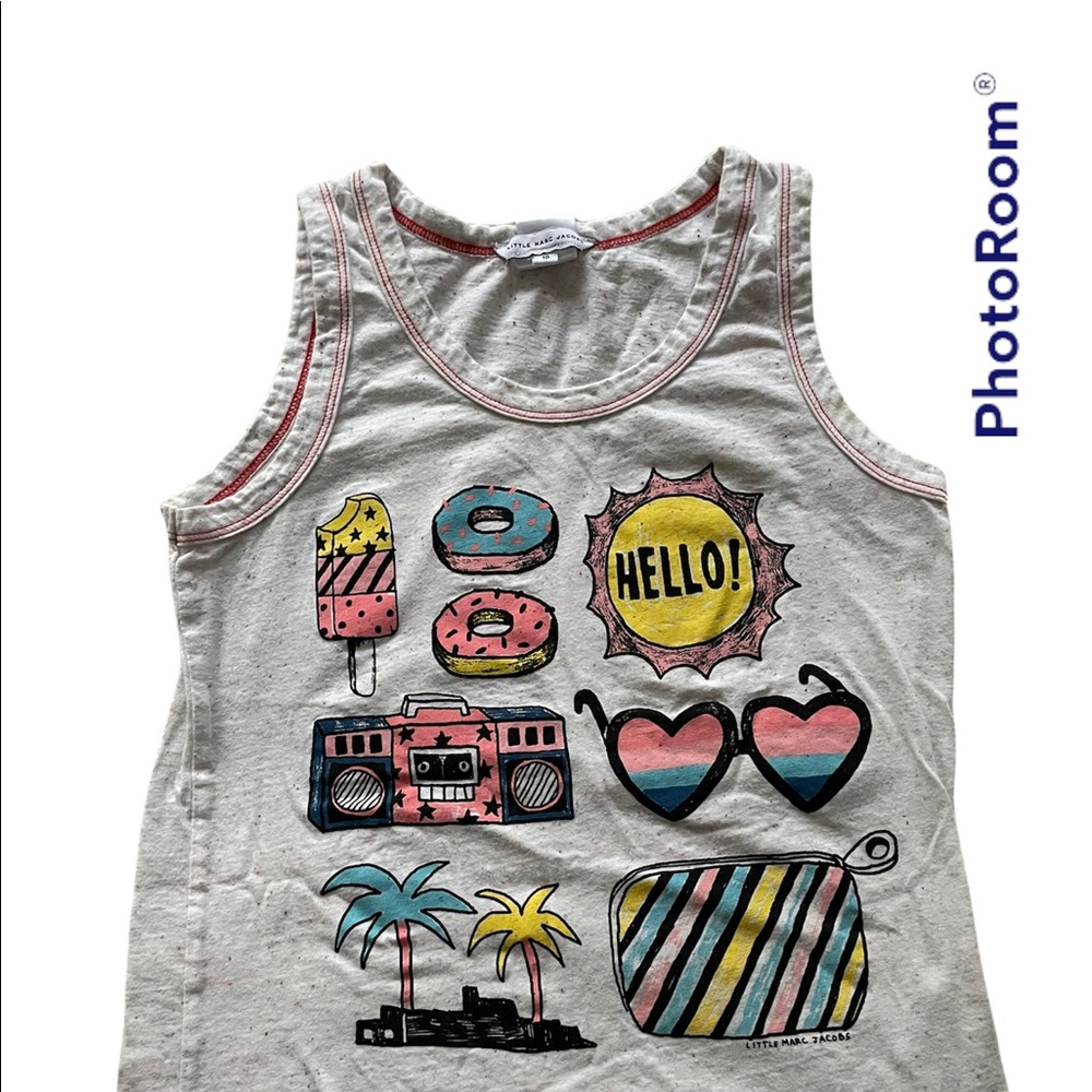 LITTLE MARC JACOBS Girls tank top seize 10